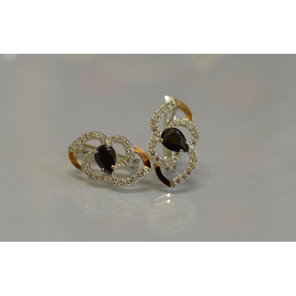 Серебряные серьги (119с)