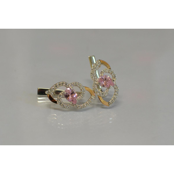 Серебряные серьги (119с)