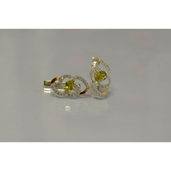 Серебряные серьги (119с)