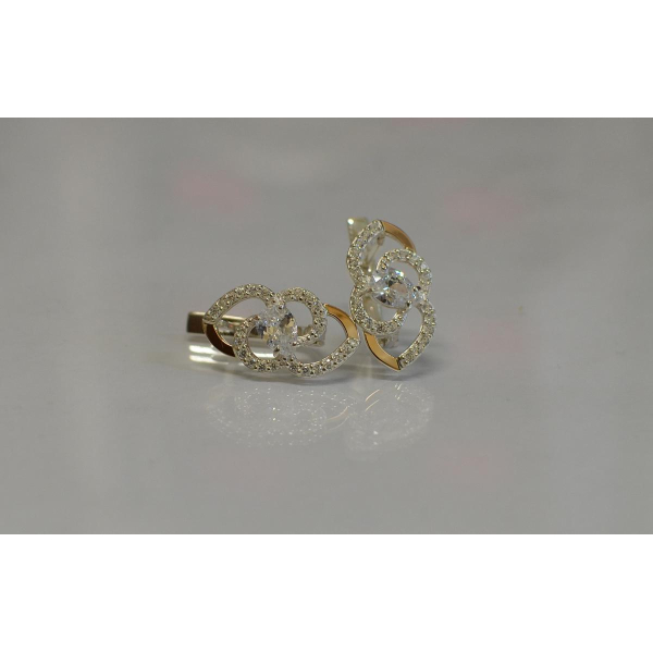 Серебряные серьги (119с)