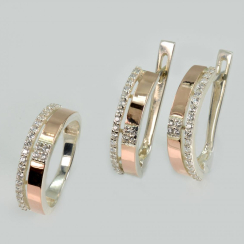 Комплект из серебра