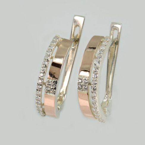 Серьги из серебра