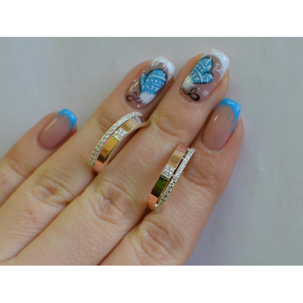 Сережки із срібла (121с)