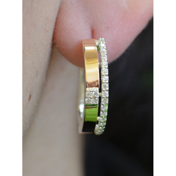 Сережки із срібла (121с)