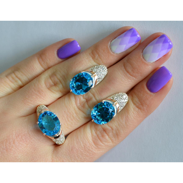 Срібний гарнітур (122)