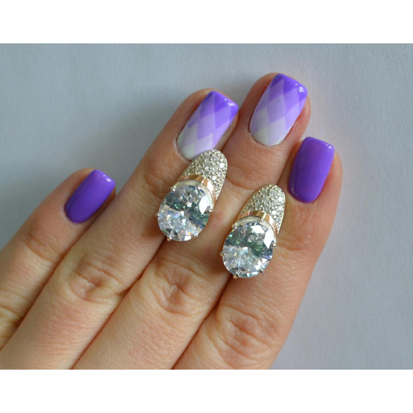 Серебряные серьги (122с)