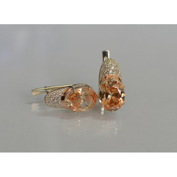 Серебряные серьги (122с)