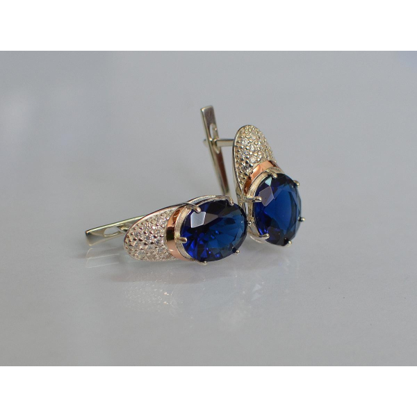 Серебряные серьги (122с)