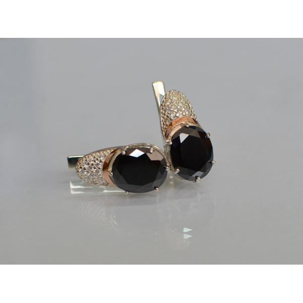 Серебряные серьги (122с)