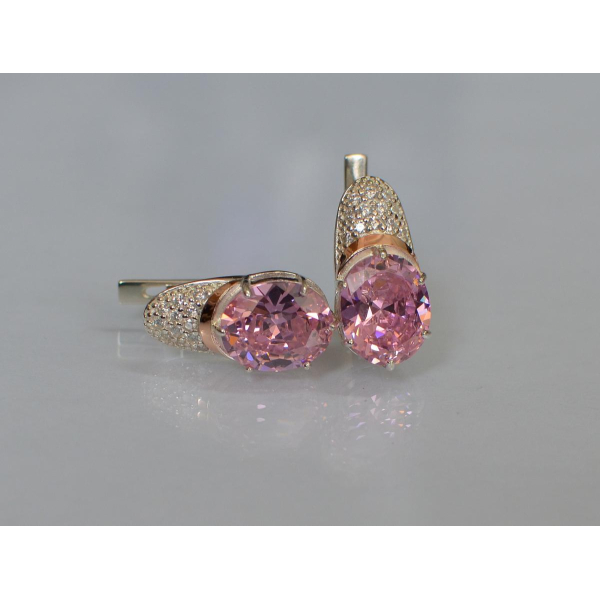 Серебряные серьги (122с)