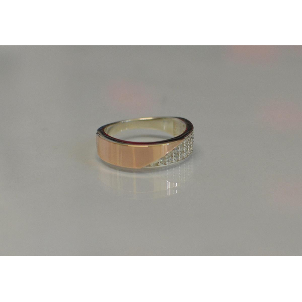 Кольцо из серебра с золотом (129к)