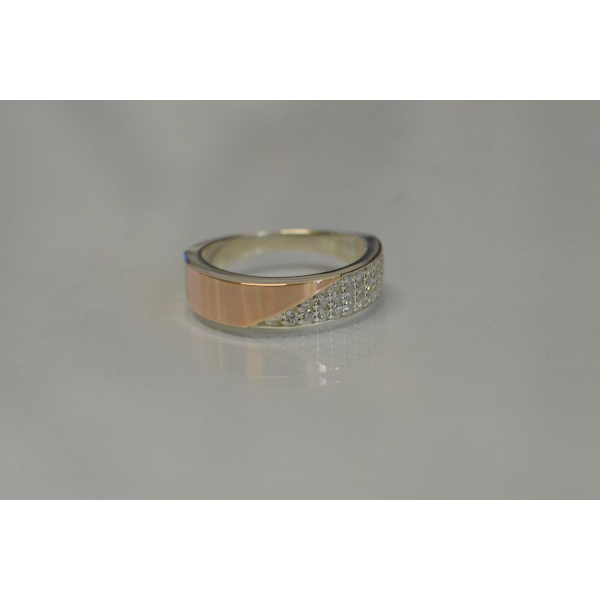 Кольцо из серебра с золотом (129к)