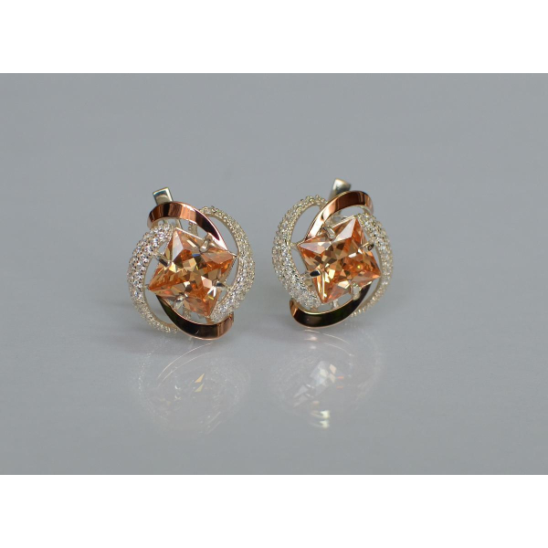 Серебряные серьги (130с)