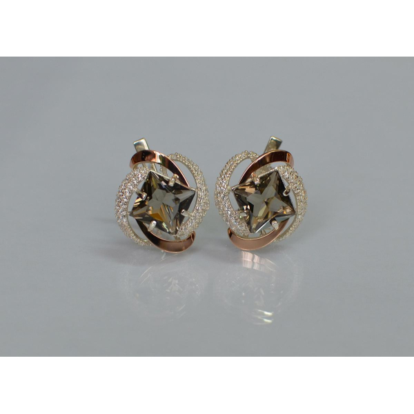 Серебряные серьги (130с)