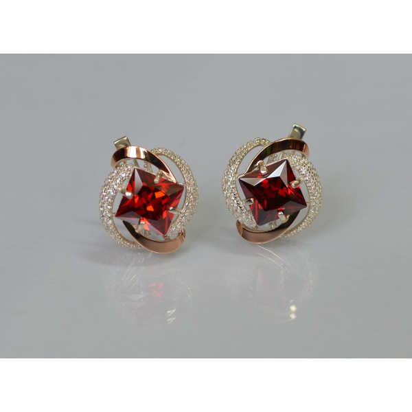 Серебряные серьги (130с)