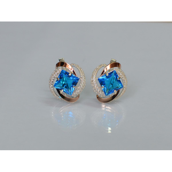 Серебряные серьги (130с)