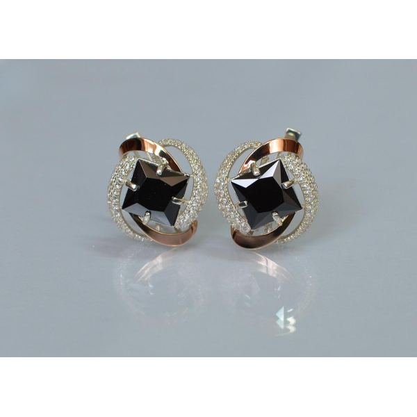 Серебряные серьги (130с)