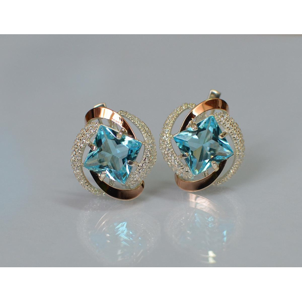 Серебряные серьги (130с)