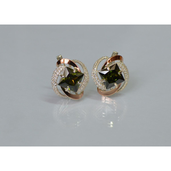 Серебряные серьги (130с)