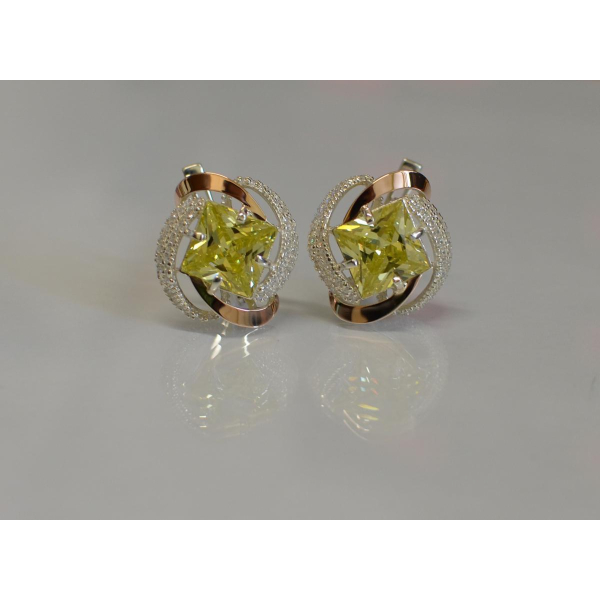 Серебряные серьги (130с)