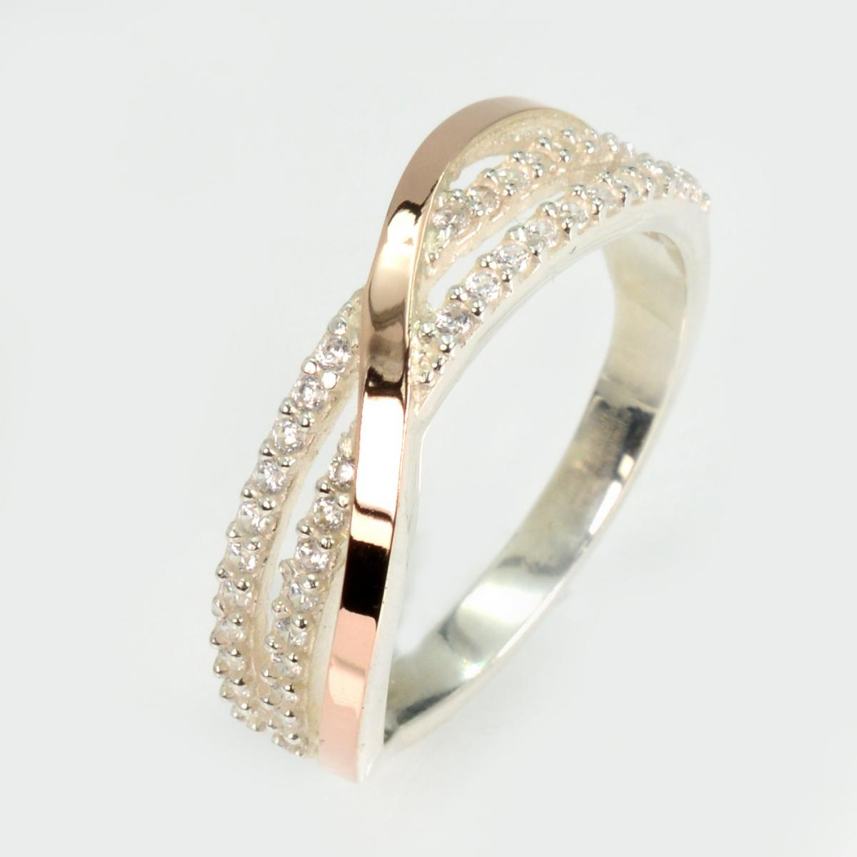 Срібне кільце з золотом (139к)