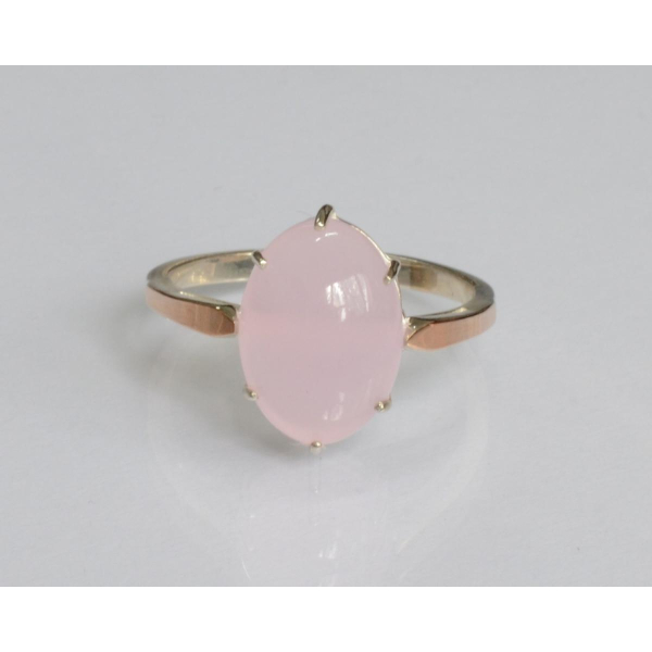 Серебряное кольцо с золотыми накладками (147k)