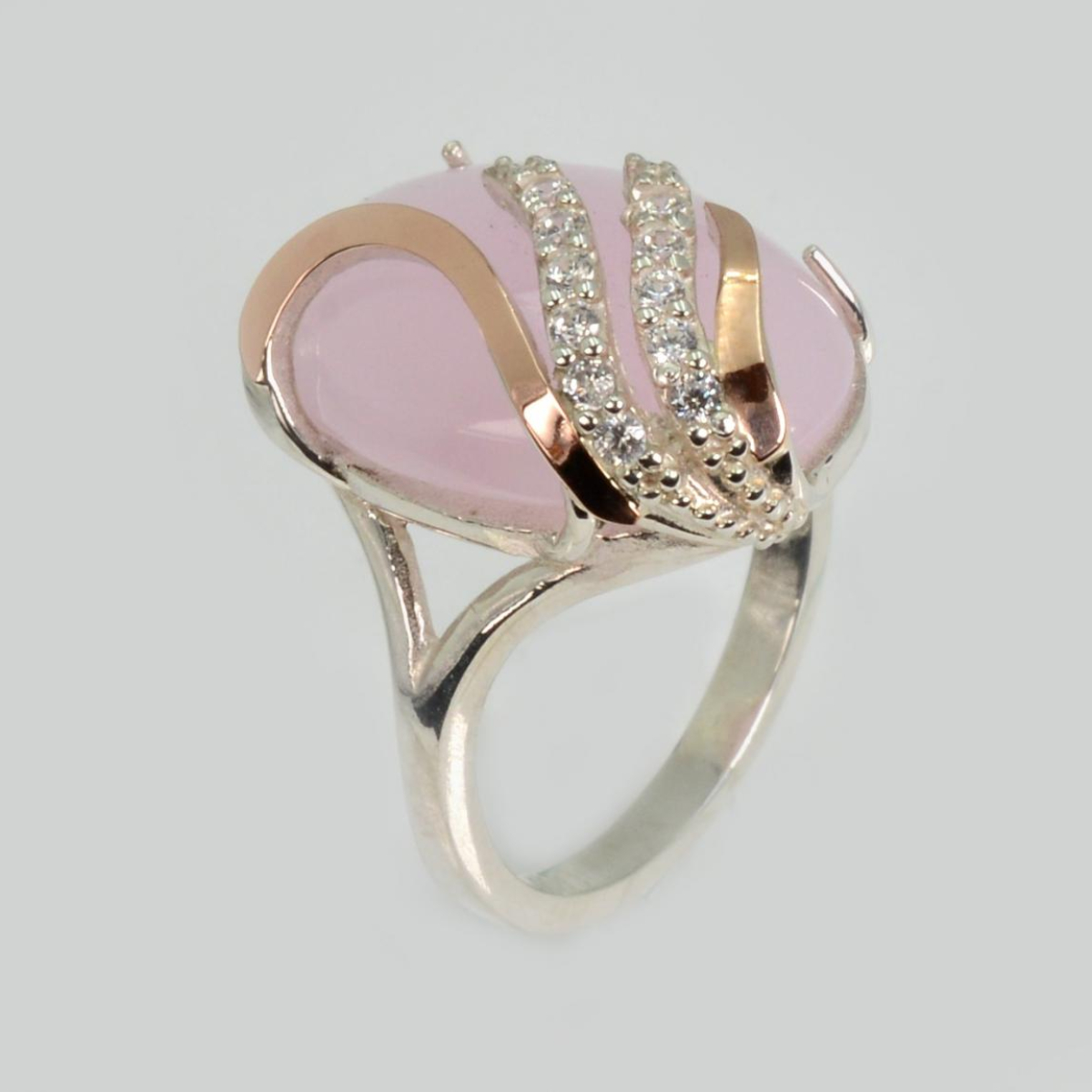 Кольцо из серебра с золотом (149к)