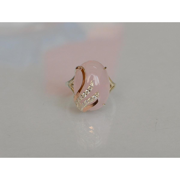 Кольцо из серебра с золотом (149к)