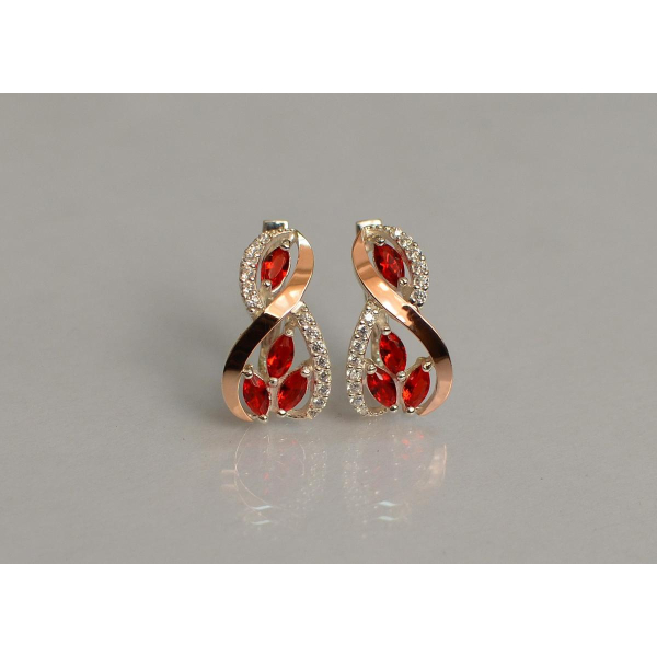 Серебряные серьги (155с)