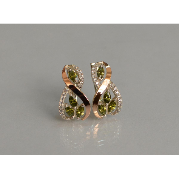 Серебряные серьги (155с)