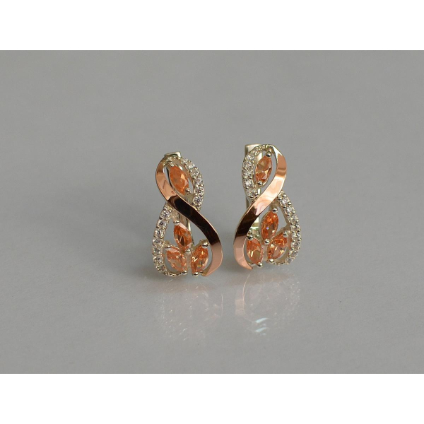 Серебряные серьги (155с)