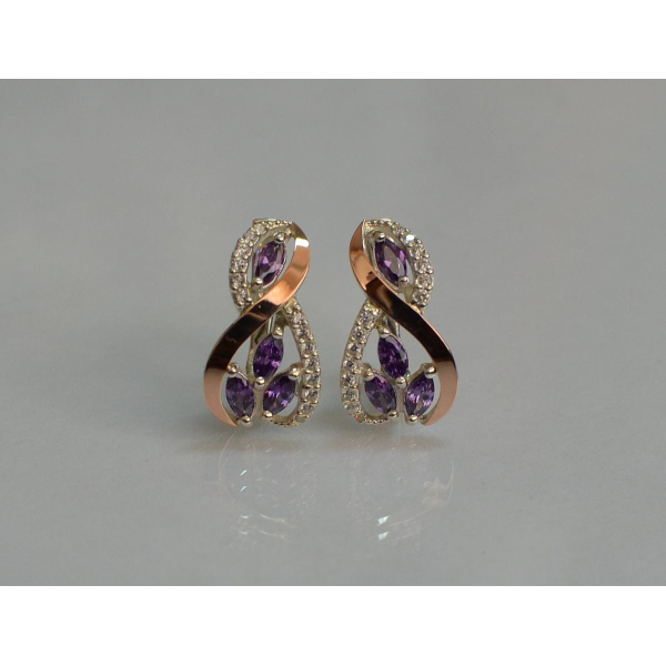 Серебряные серьги (155с)