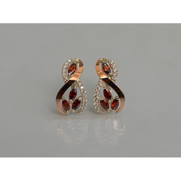 Серебряные серьги (155с)