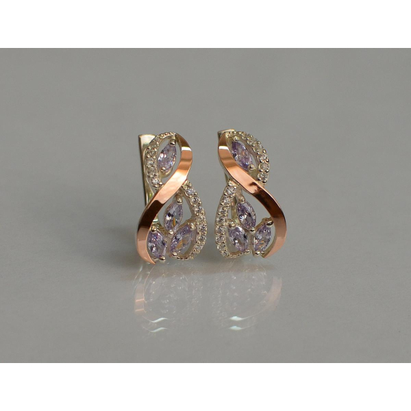 Серебряные серьги (155с)