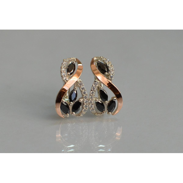 Серебряные серьги (155с)