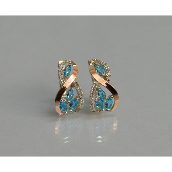 Серебряные серьги (155с)