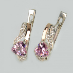 Серебряные серьги