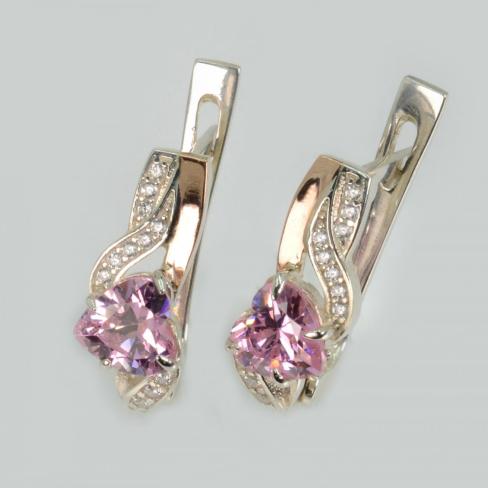 Серебряные серьги