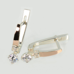 Серебряные серьги