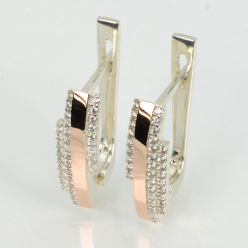 Серебряные серьги