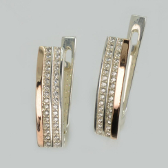 Серебряные серьги