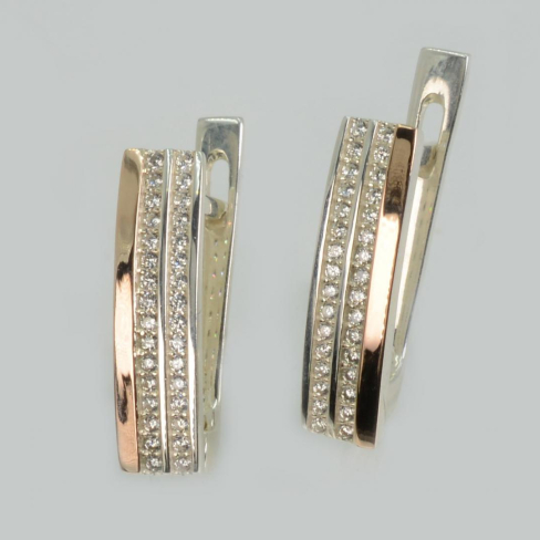 Серебряные серьги