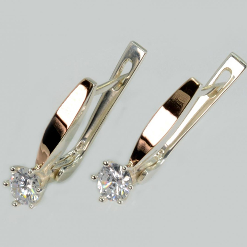 Серебряные серьги