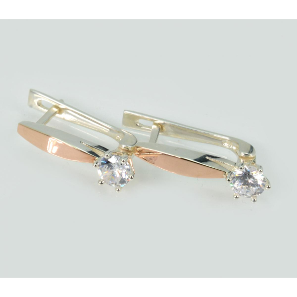 Серебряные серьги (285с)