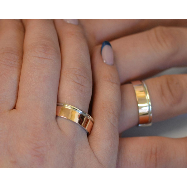 Обручка із срібла (Обр10)