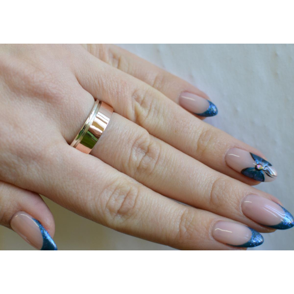 Обручка із срібла (Обр10)