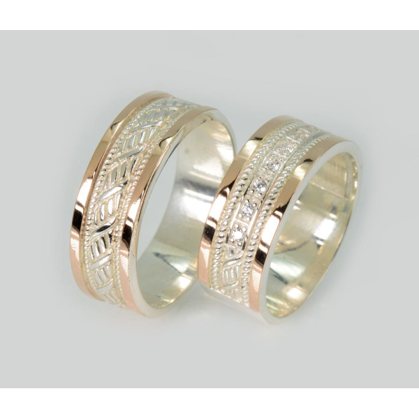 Пара обручальных колец (Обр48Обр49)