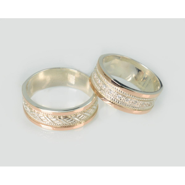 Пара обручальных колец (Обр48Обр49)