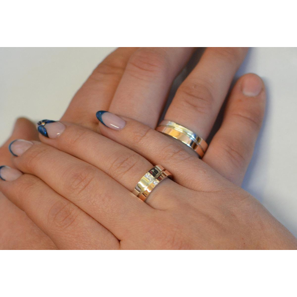 Пара обручальных колец (Обр7Обр8)