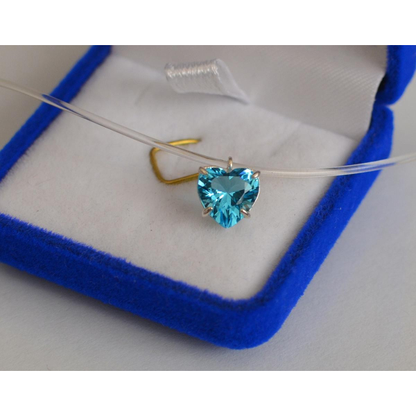 Леска с серебряной подвеской (Серебряная подвеска)